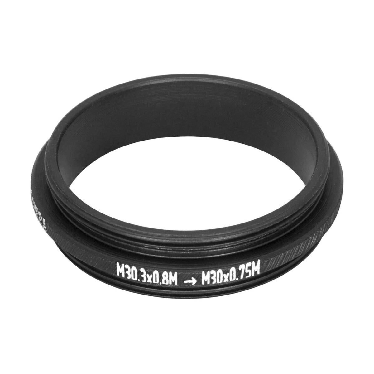 M30.3x0.8 male to M30x0.75 male thread adapter