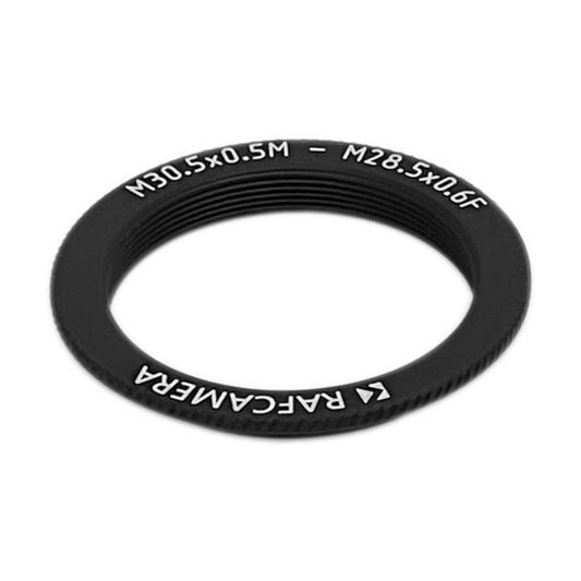 M30.5x0.5 male to M28.5x0.6 female thread adapter
