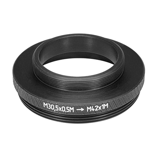M30.5x0.5 male to M42x1 male thread adapter