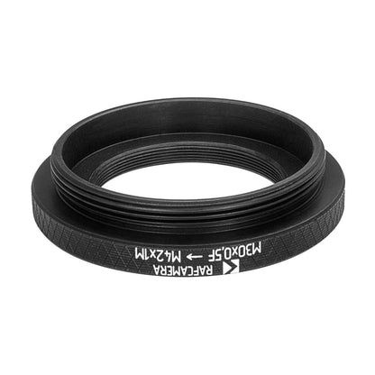 M30x0.5 female to M42x1 male thread adapter