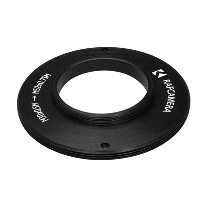 M30x0.5 male to M52x0.75 male thread adapter