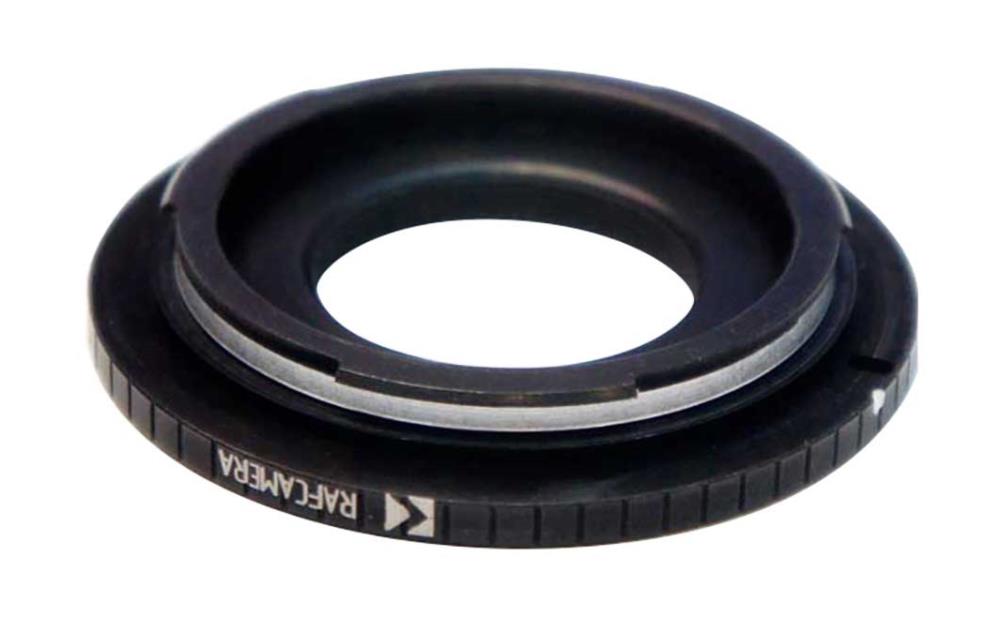 M30x0.75 female thread to Canon EOS camera mount adapter