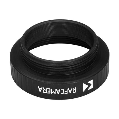 M30x0.75 female to C-mount male thread adapter, black