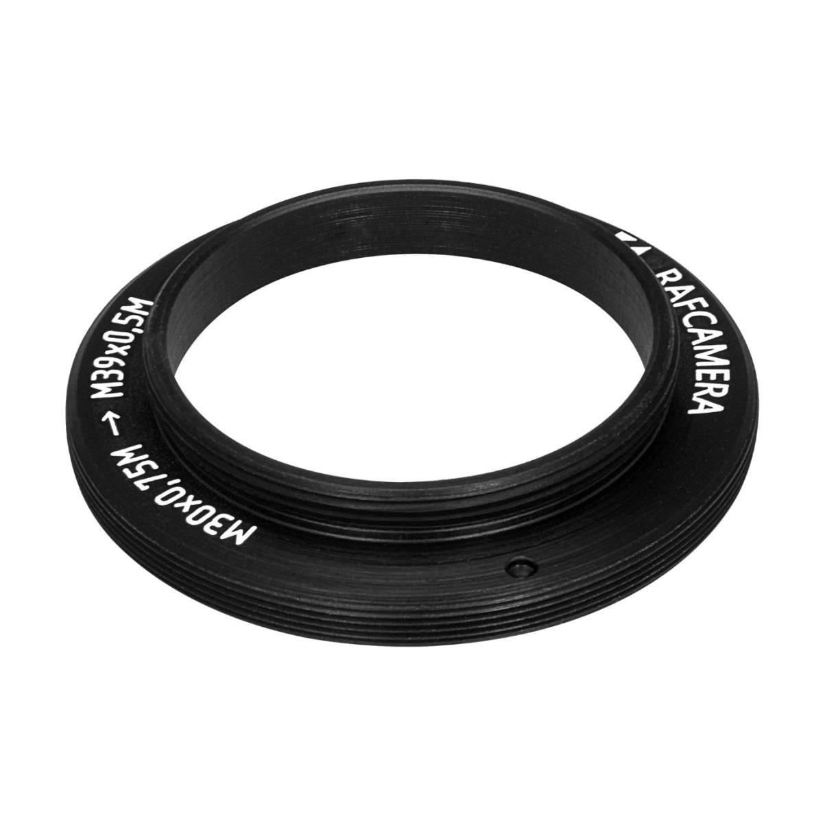 M30x0.75 male to M39x0.5 male thread adapter