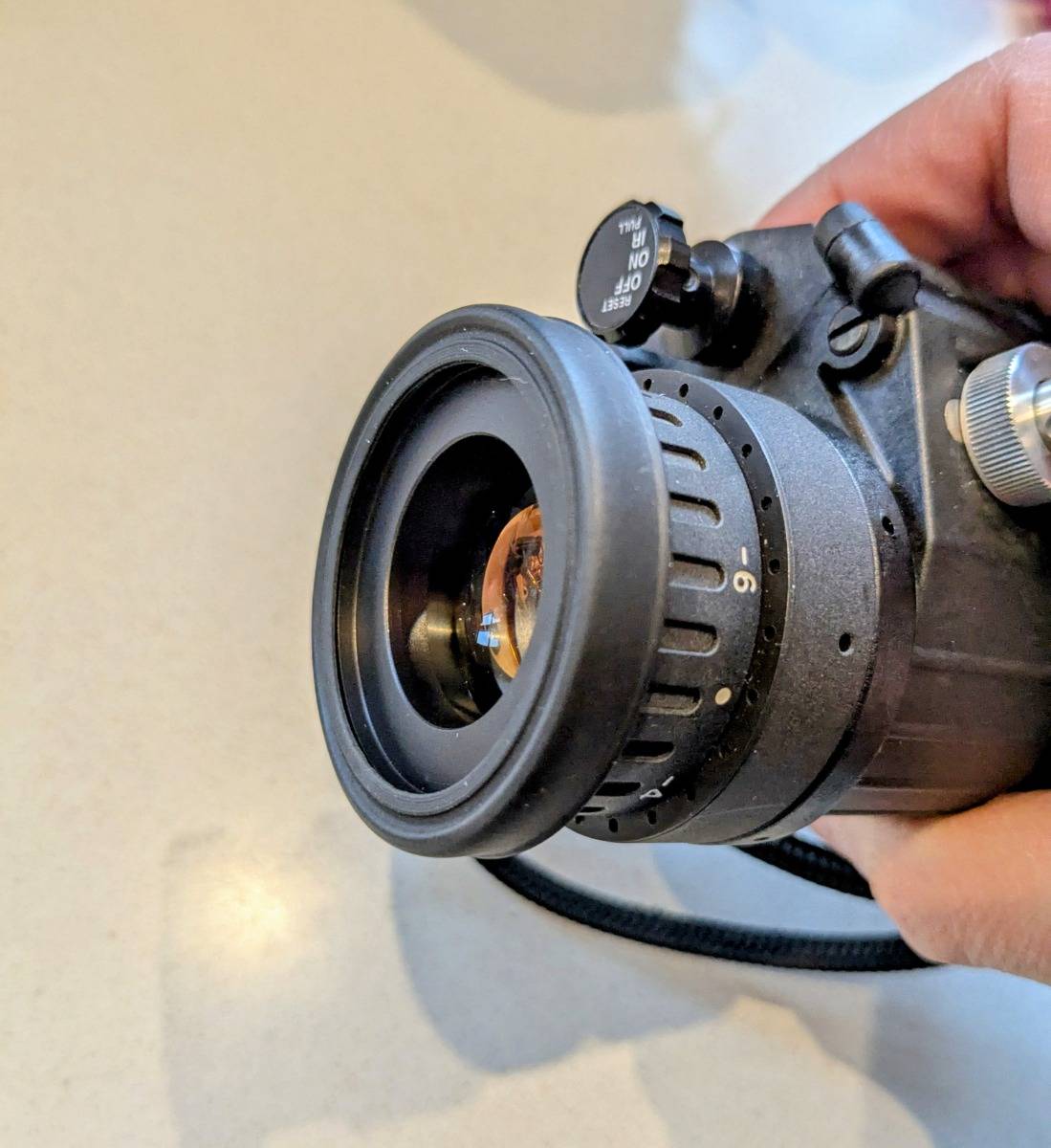 M30x0.75 male to M43x0.75 male thread adapter