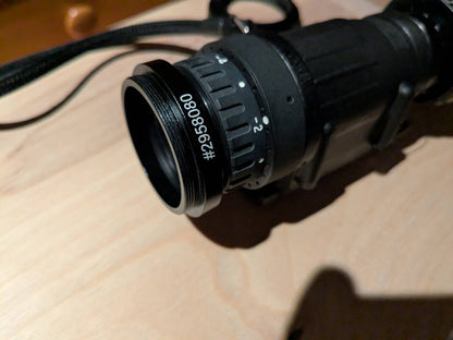 M30x0.75 male to M43x0.75 male thread adapter