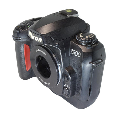 M32.5x0.5 female thread to Nikon F camera mount adapter