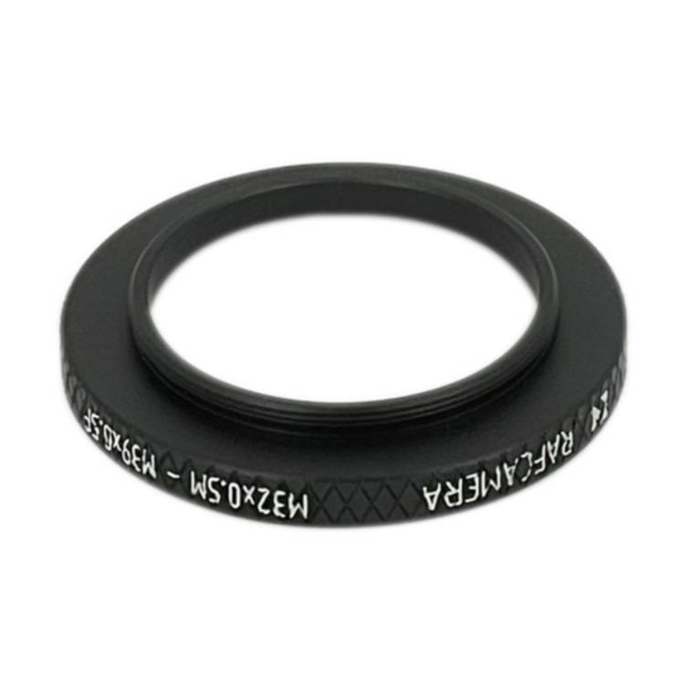 M32x0.5 male to M39x0.5 female thread adapter
