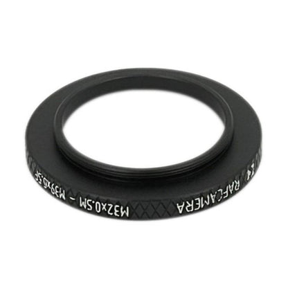 M32x0.5 male to M39x0.5 female thread adapter