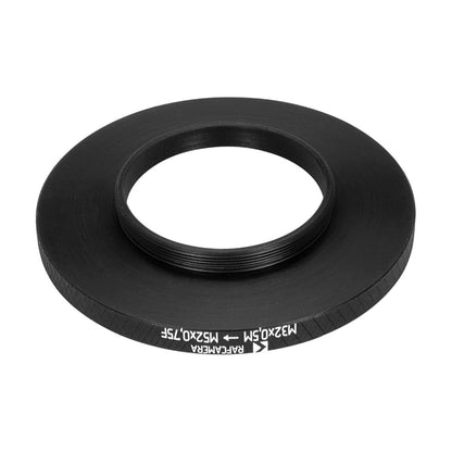 M32x0.5 male to M52x0.75 female thread adapter (step-up ring) for Kern Switar