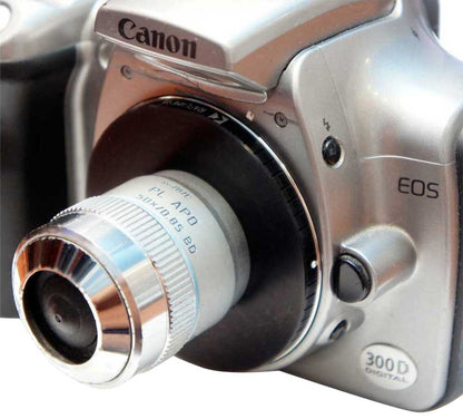 M32x0.75 female thread to Canon EOS camera mount adapter