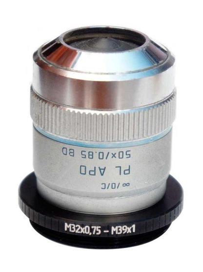 M32x0.75 female to M39x1 (LTM) male thread adapter