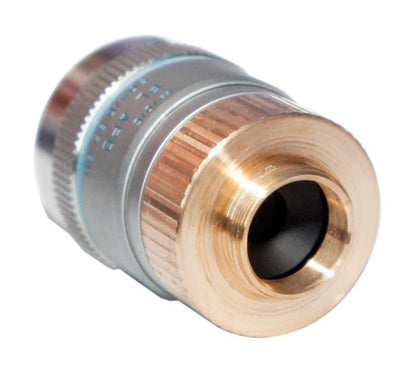 RMS male to M32x0.75 female thread adapter, 12mm height, bronze