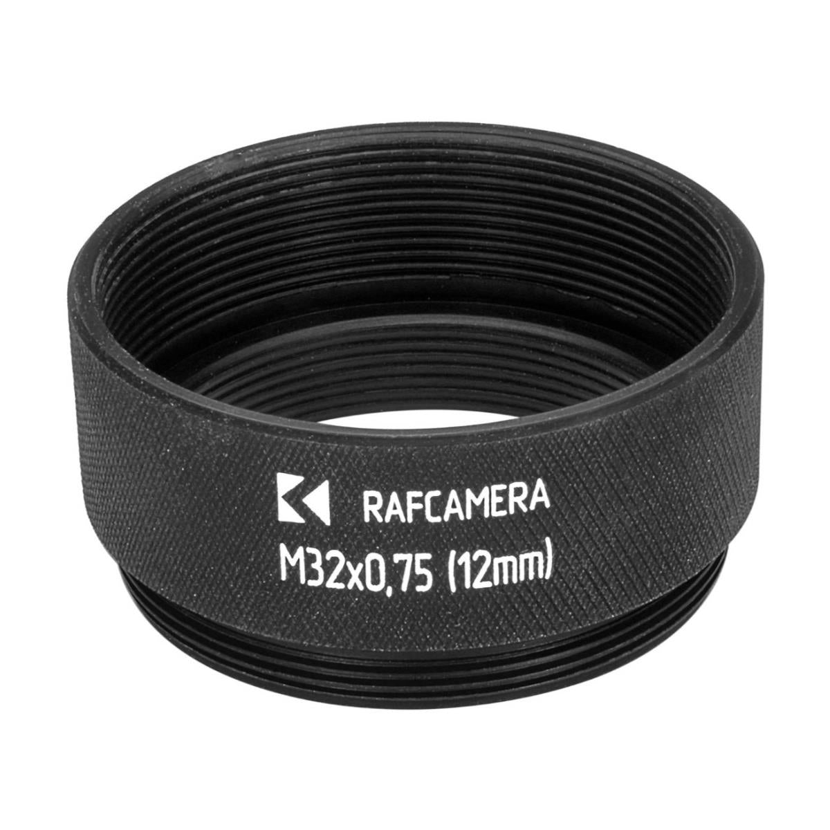 12mm extender with M32x0.75 thread for microscope objectives