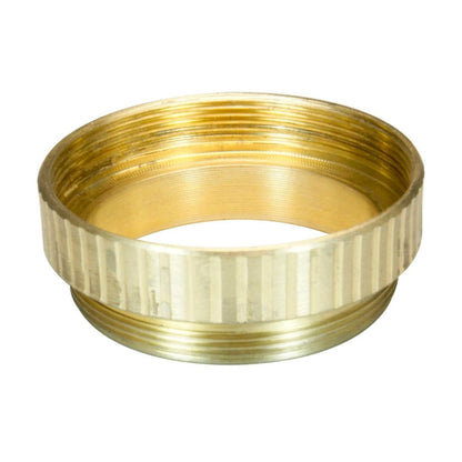 M30x0.75 male to M32x0.75 female thread adapter, bronze