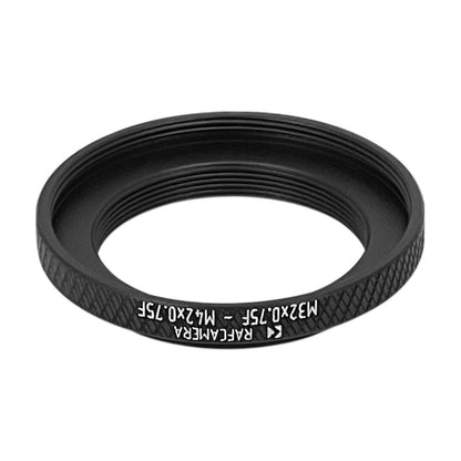 M32x0.75 female to M42x0.75 female thread adapter