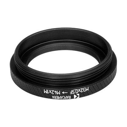 M32x0.5 female to M42x1 male thread adapter for Orion-30 optical block