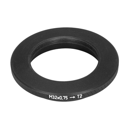 M32x0.75 female to M42x0.75 (T2) male thread adapter