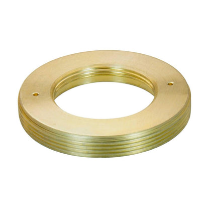 M32x0.75 male to M19x0.75 female thread adapter, flangeless, bronze