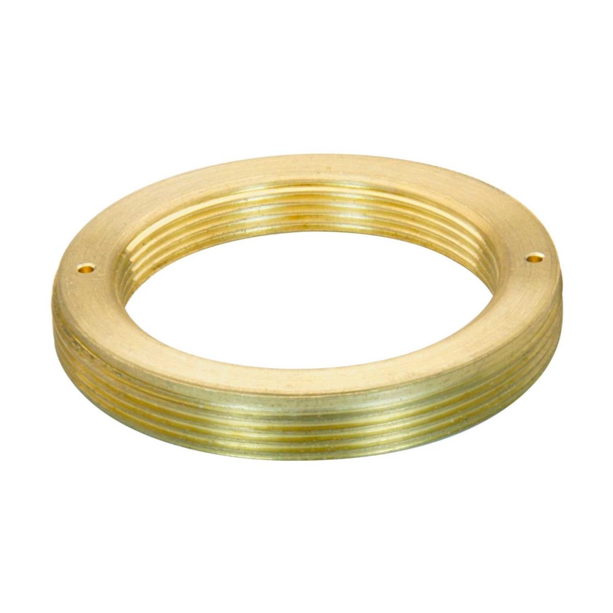 M32x0.75 male to M24x0.75 female thread adapter, flangeless, bronze