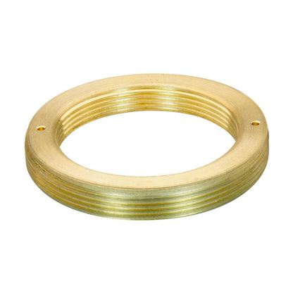 M32x0.75 male to M24x0.75 female thread adapter, flangeless, bronze