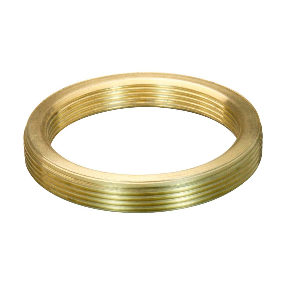 M32x0.75 male to M26x0.75 (36tpi) female thread adapter, flangeless, bronze