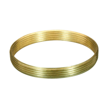 M32x0.75 male to M30x0.75 female thread adapter, flangeless, bronze