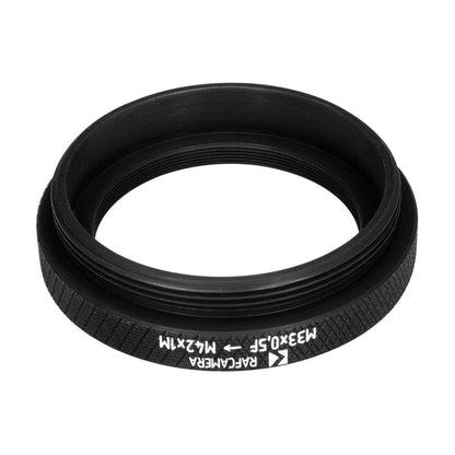 M33x0.5 female to M42x1 male thread adapter for LOMO OKC1-56-1 optical block