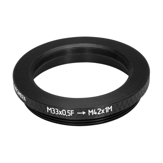 M33x0.5 female to M42x1 male thread adapter