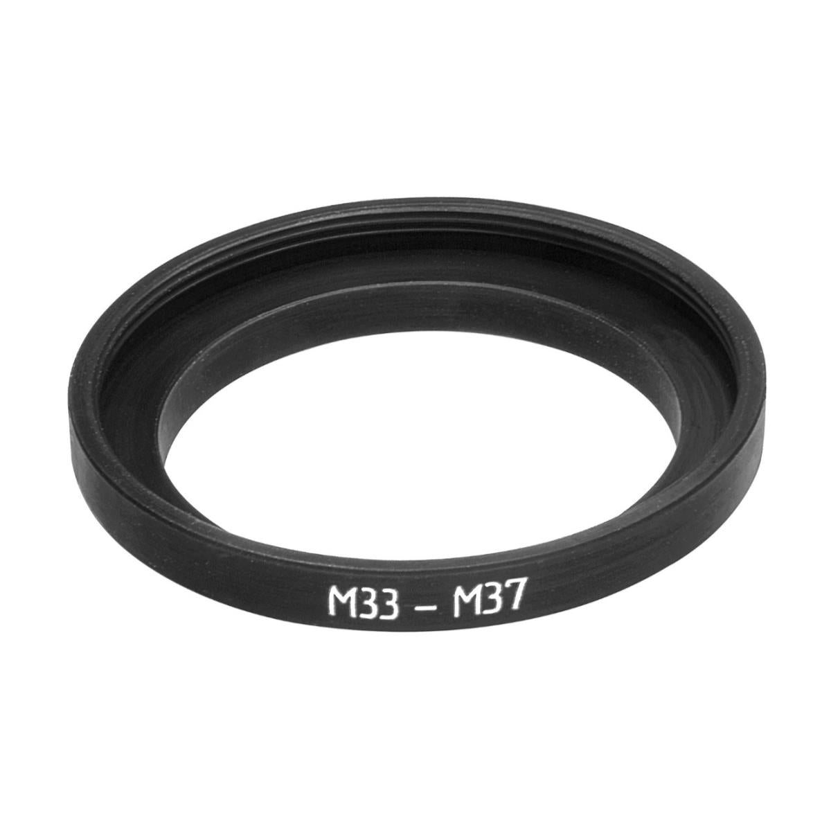 M33x0.5 male to M37x0.75 female filter step-up ring for Kiev-16U lenses