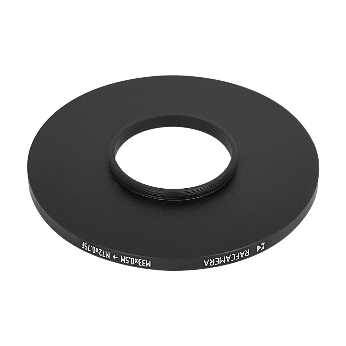 M33x0.5 male to M72x0.75 female filter step-up ring for Kiev-16U lenses