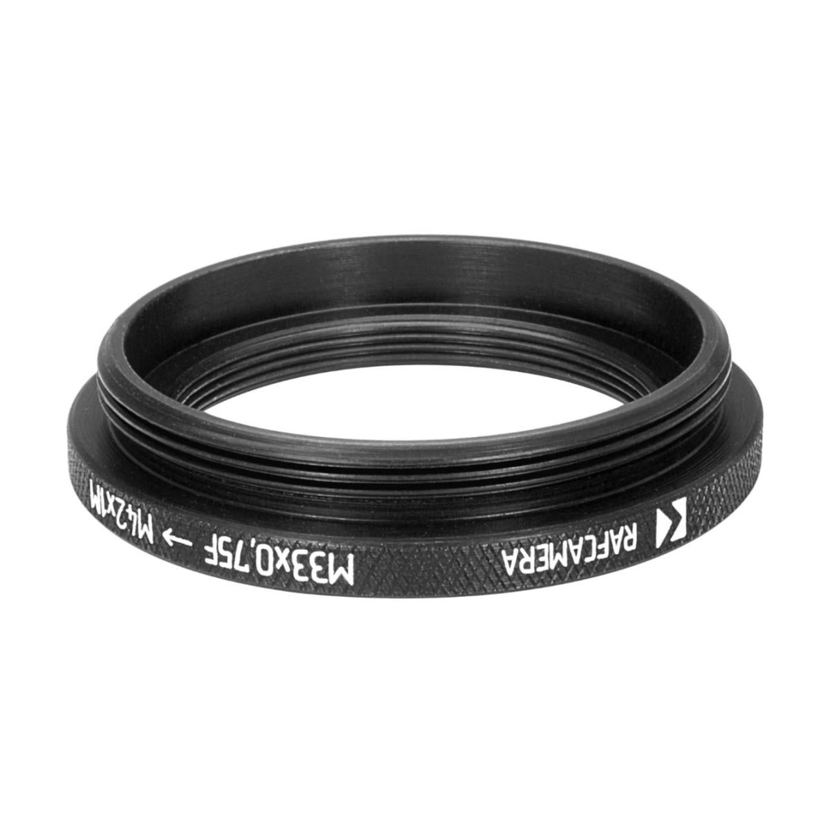 M33x0.75 female to M42x1 male thread adapter for LOMO Microplanar 65mm