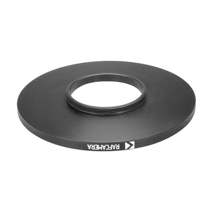 M34.5x0.5 male to M72x0.75 female thread adapter (step-up ring) for El-Nikkors