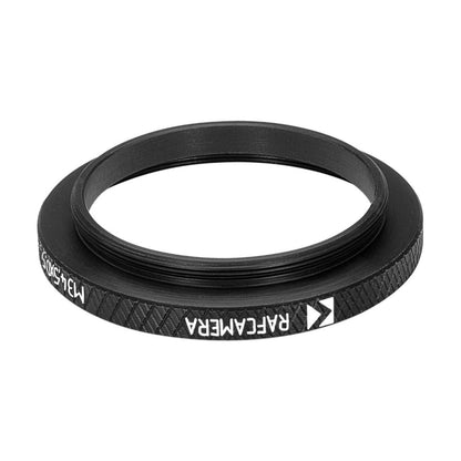 M34.5x0.5 male to M39x0.5 (E39) female thread adapter (step ring) for El-Nikkors