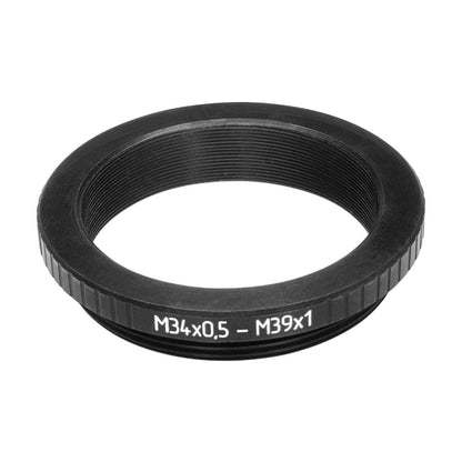 M34x0.5 female to M39x1 (LTM) male thread adapter