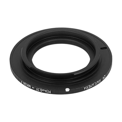 M34x0.7 female thread to Nikon F camera mount adapter