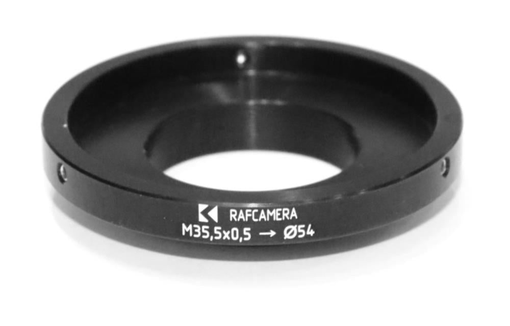 54mm clamp to M35.5x0.5 male thread adapter for Helios-44-3M