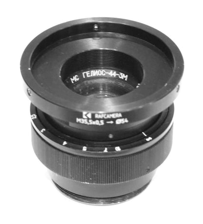 54mm clamp to M35.5x0.5 male thread adapter for Helios-44-3M