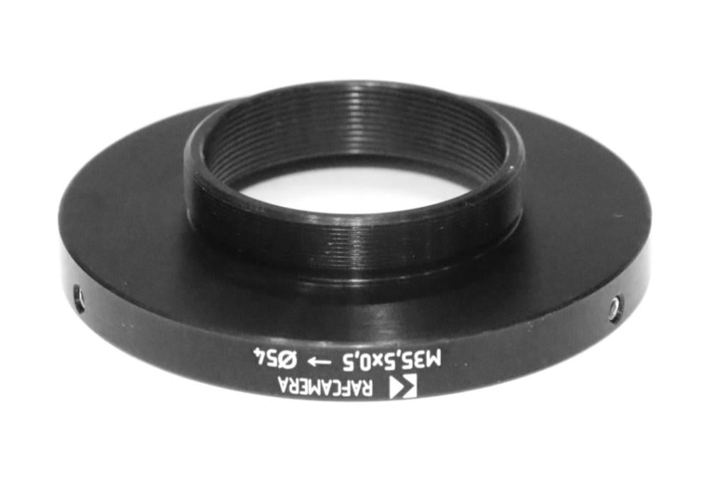 54mm clamp to M35.5x0.5 male thread adapter for Helios-44-3M