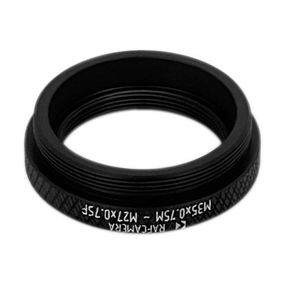 M35x0.75 male to M27x0.75 female thread adapter
