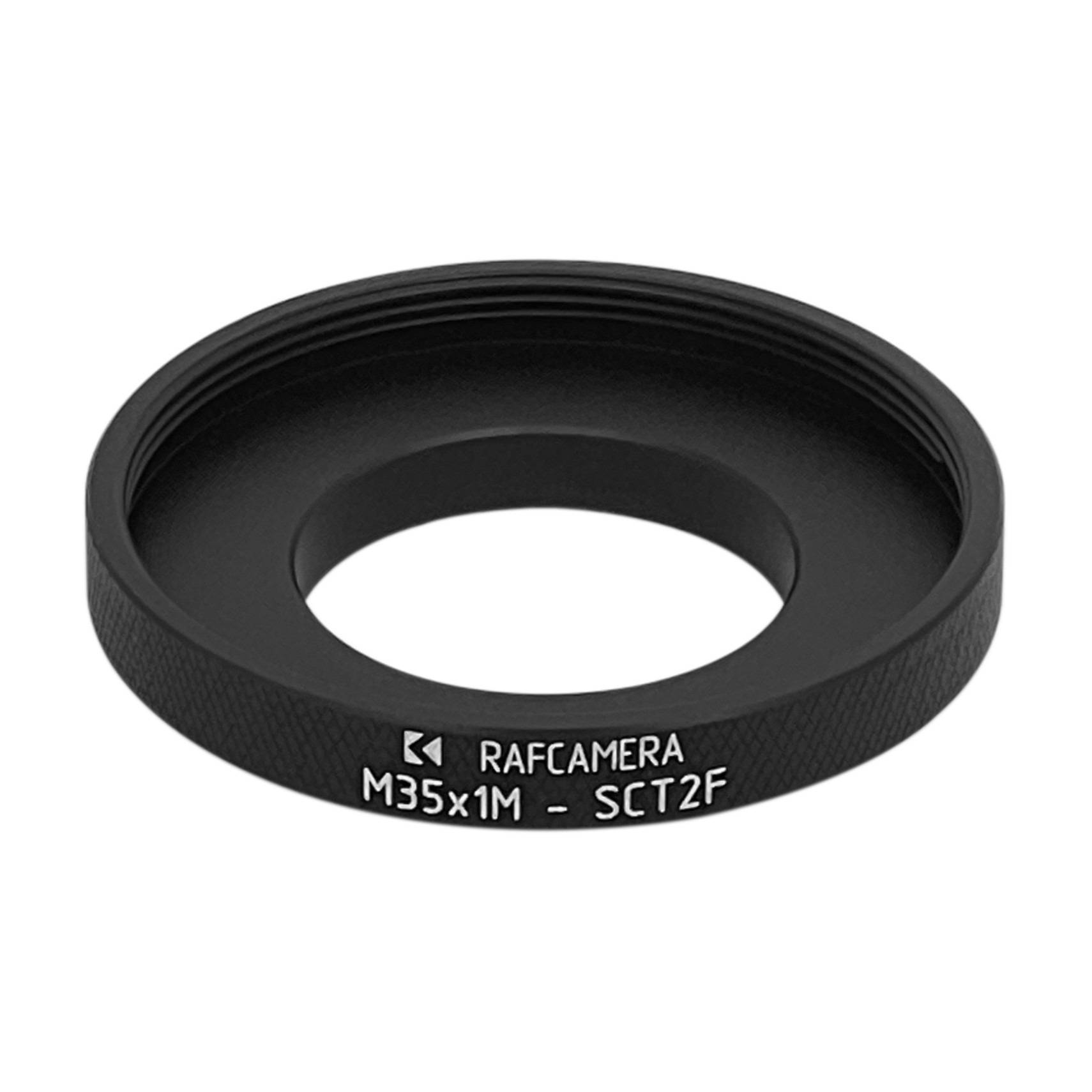 M35x1 male to SCT 2" female thread adapter