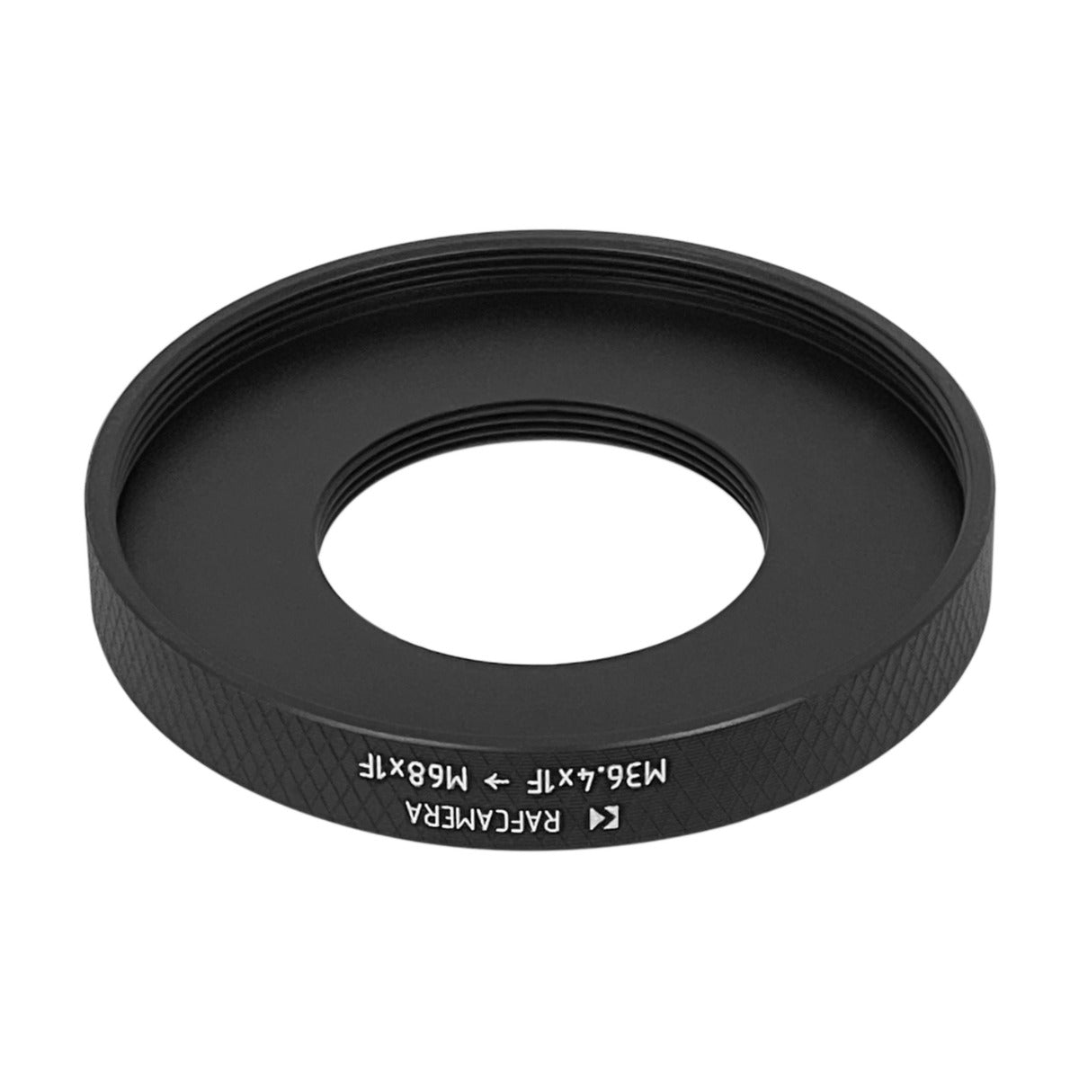 M36.4x1 female to M68x1 female thread adapter