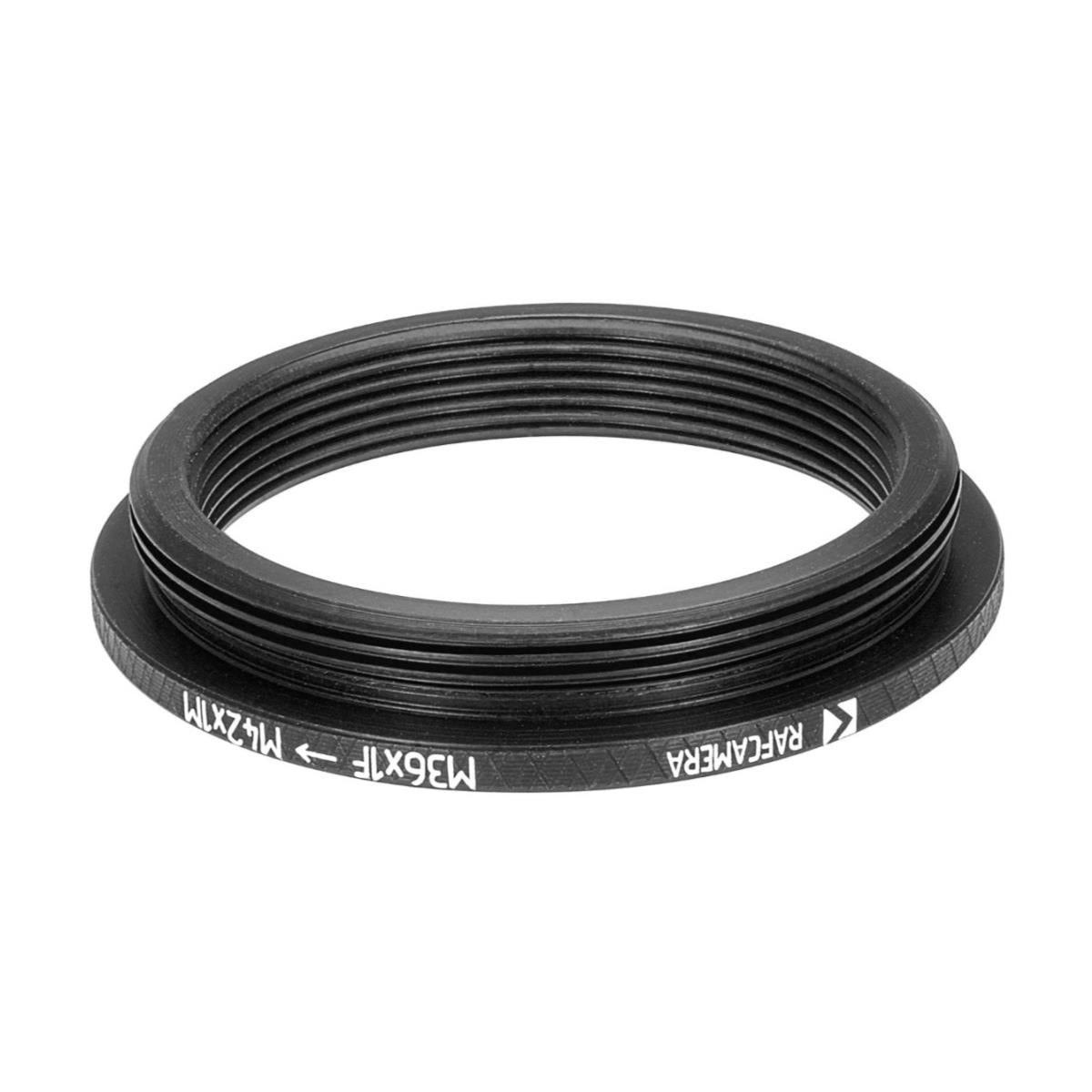 M36x1 to M42x1 adapter for MFS (Stasi) Spezialobjektiv, Sonderobjektiv (SO), SR 899 (GSK)