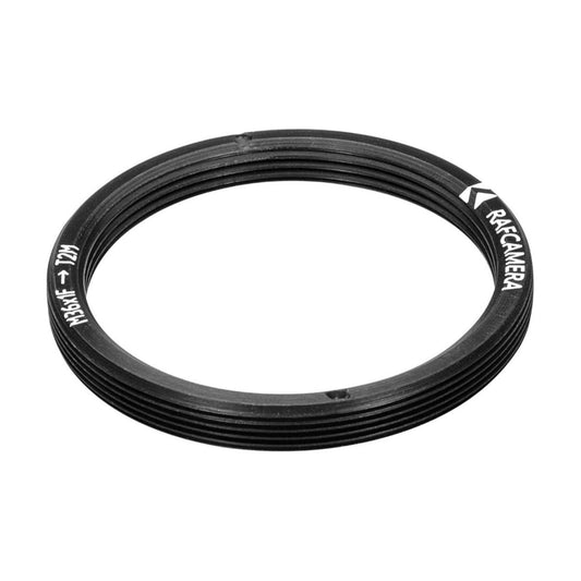 M36x1 female to M42x0.75 (T2 mount) male thread adapter