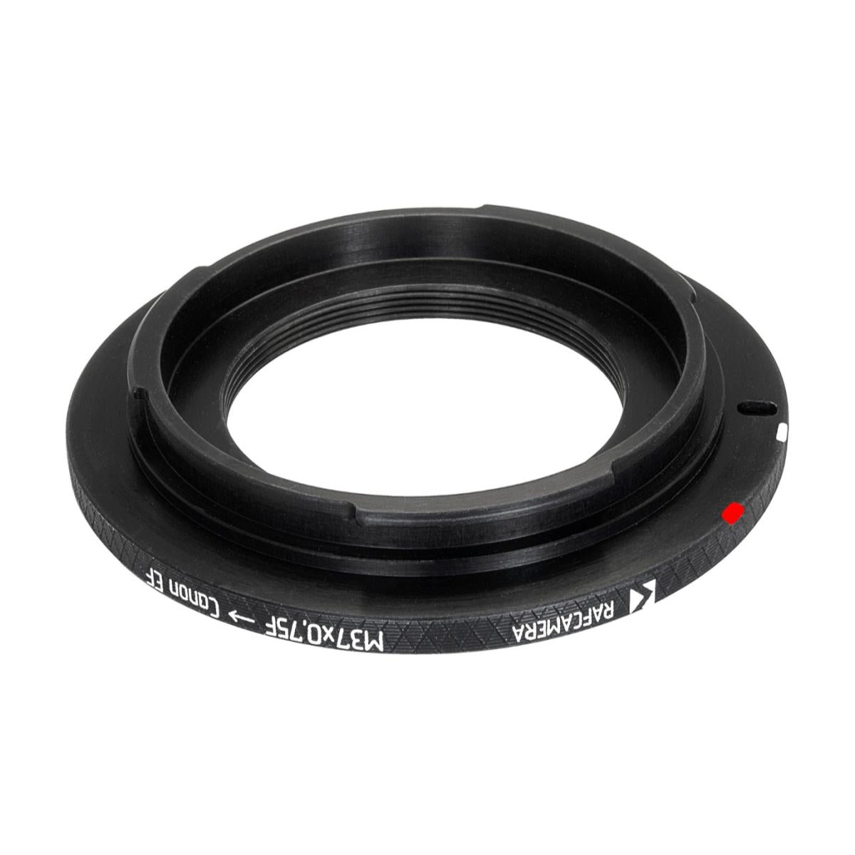 M37x0.75 female thread to Canon EF camera mount adapter for Canon 0.65/65mm lens