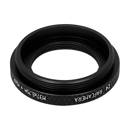 M37x0.75 male to M26x0.75 (36tpi) female thread adapter
