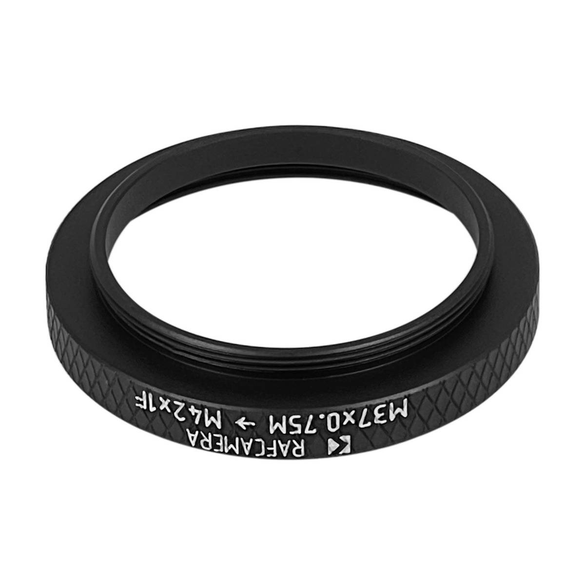 M37x0.75 male to M42x1 female thread adapter