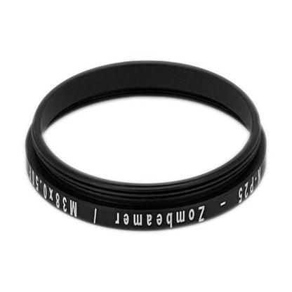 M38x1 male to M38x0.5 female thread adapter