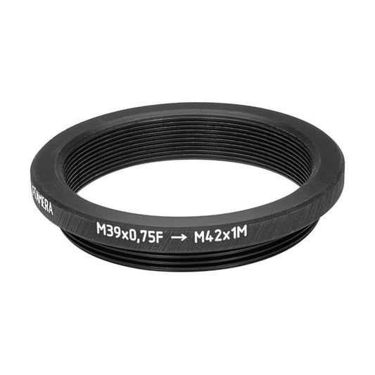 M39x0.75 female to M42x1 male thread adapter for Dokumar 8/38mm lens