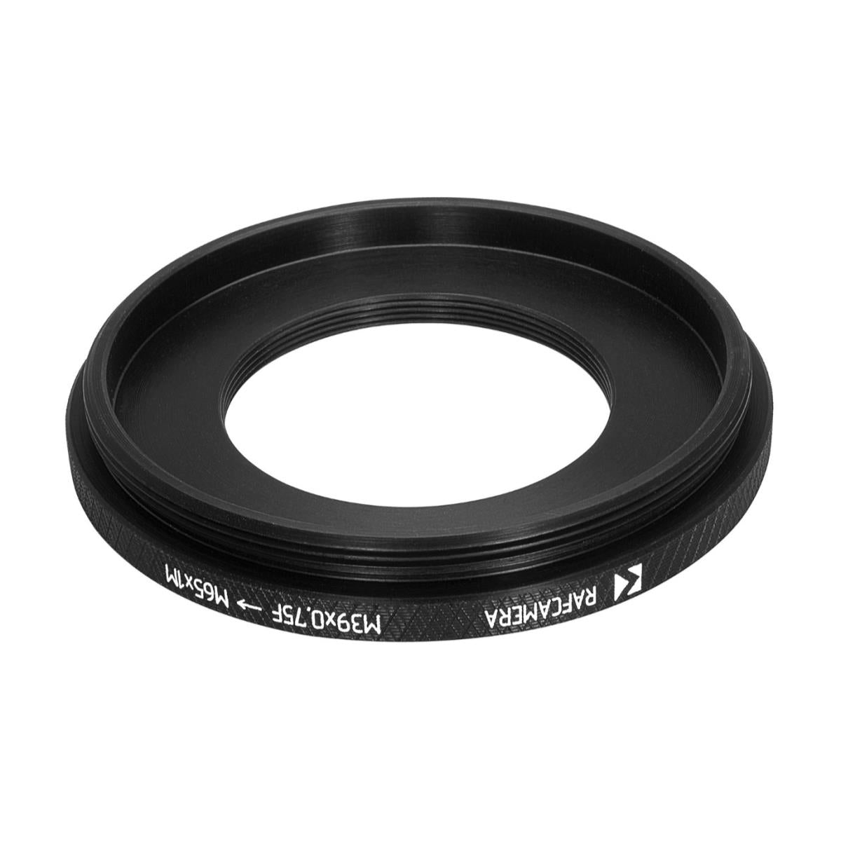 M39x0.75 female to M65x1 male thread adapter for Copal #1 shutter
